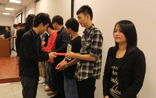 南海东软学院院学生会2012年度第一次全体大会召开